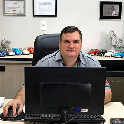Marcos Carreira proprietário Maringá Turbinas