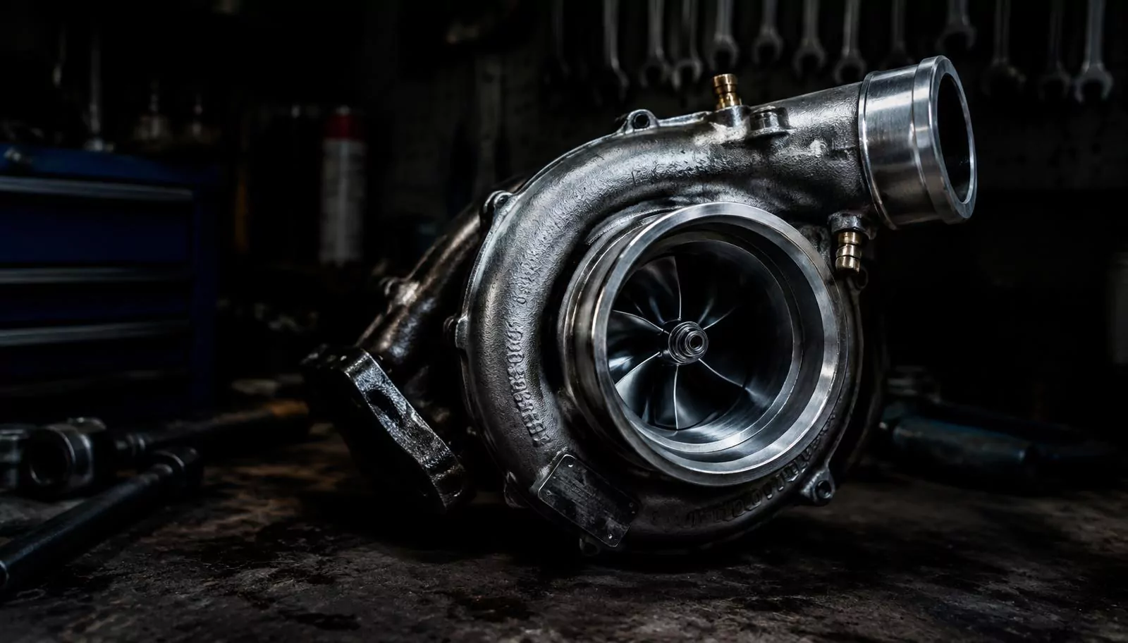 Turbina recondicionada na oficina da Maringá Turbinas